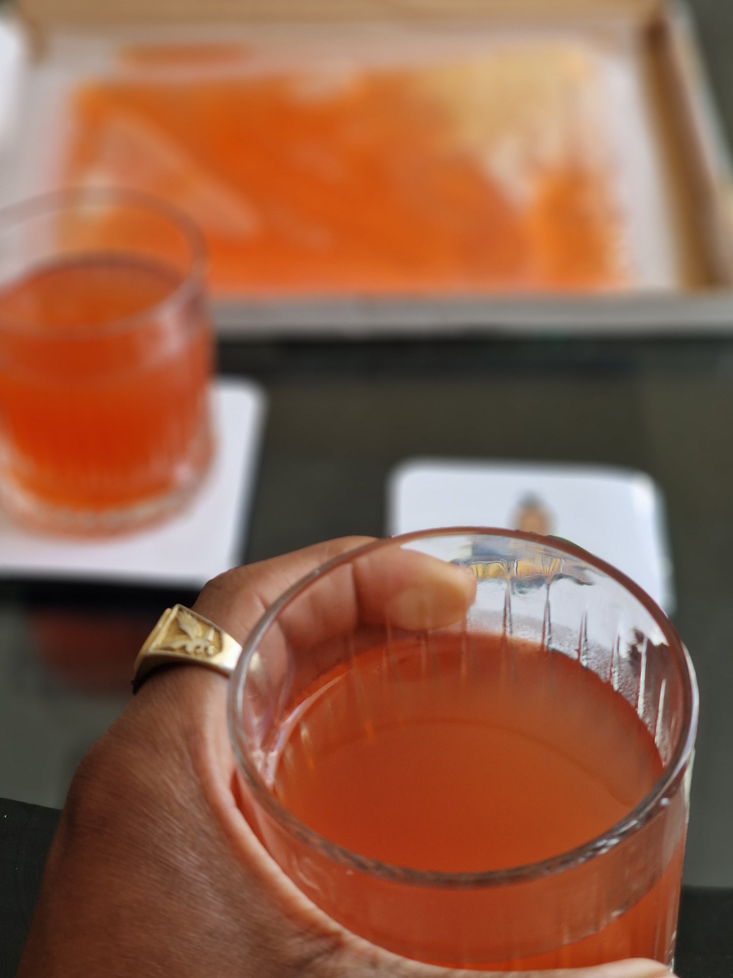 The Singing Bin Man's Bin Juice Rum Punch