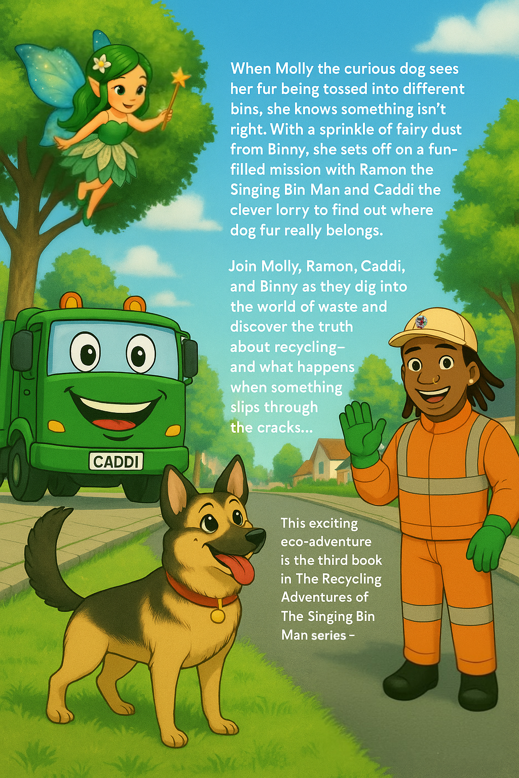 The Recycling Adventures of The Singing Bin Man: Molly and the Mystery of the Bins (Book 3) (Paperback)