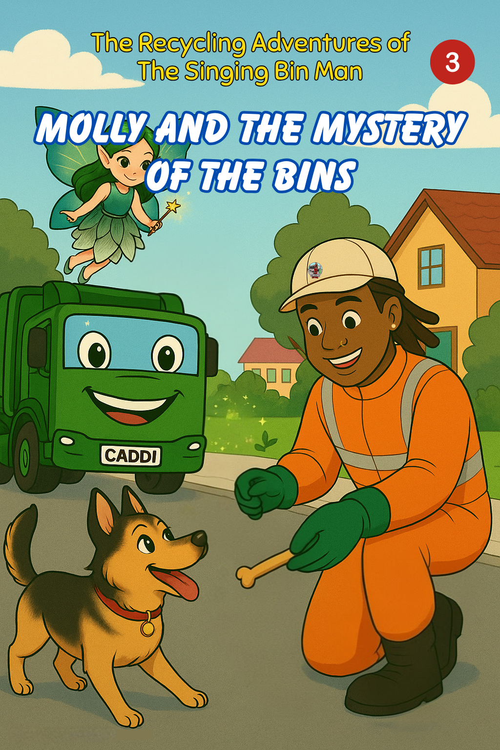 The Recycling Adventures of The Singing Bin Man: Molly and the Mystery of the Bins (Book 3) (Paperback)