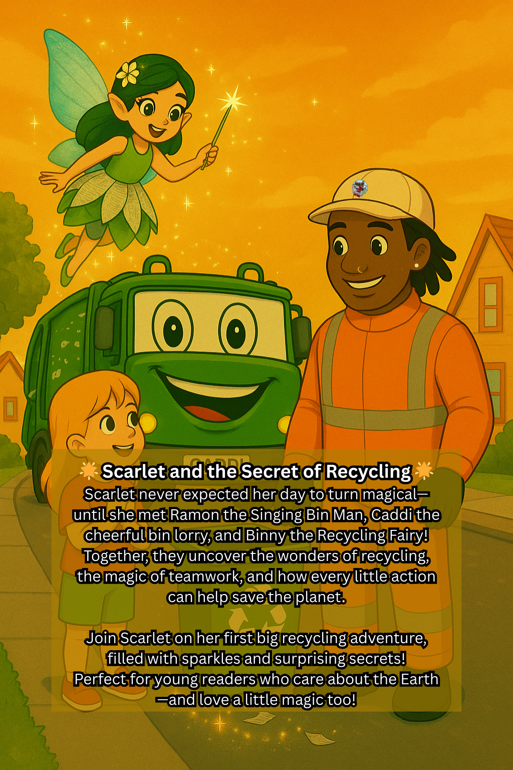 The Recycling Adventures of The Singing Bin Man: Scarlet and the Secret of Recycling (Book 2) (Paperback)