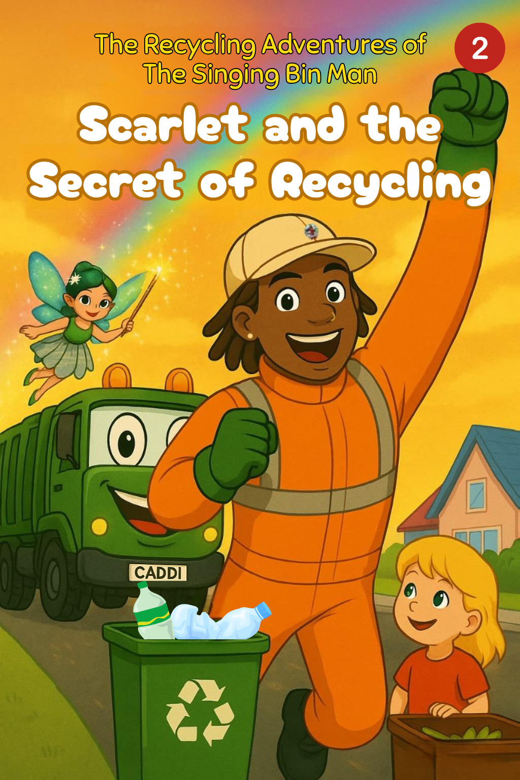 The Recycling Adventures of The Singing Bin Man: Scarlet and the Secret of Recycling (Book 2) (Paperback)