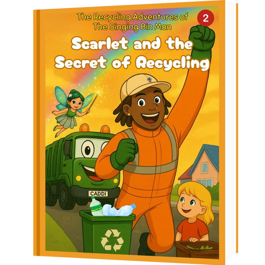 The Recycling Adventures of The Singing Bin Man: Scarlet and the Secret of Recycling (Book 2) (Paperback)