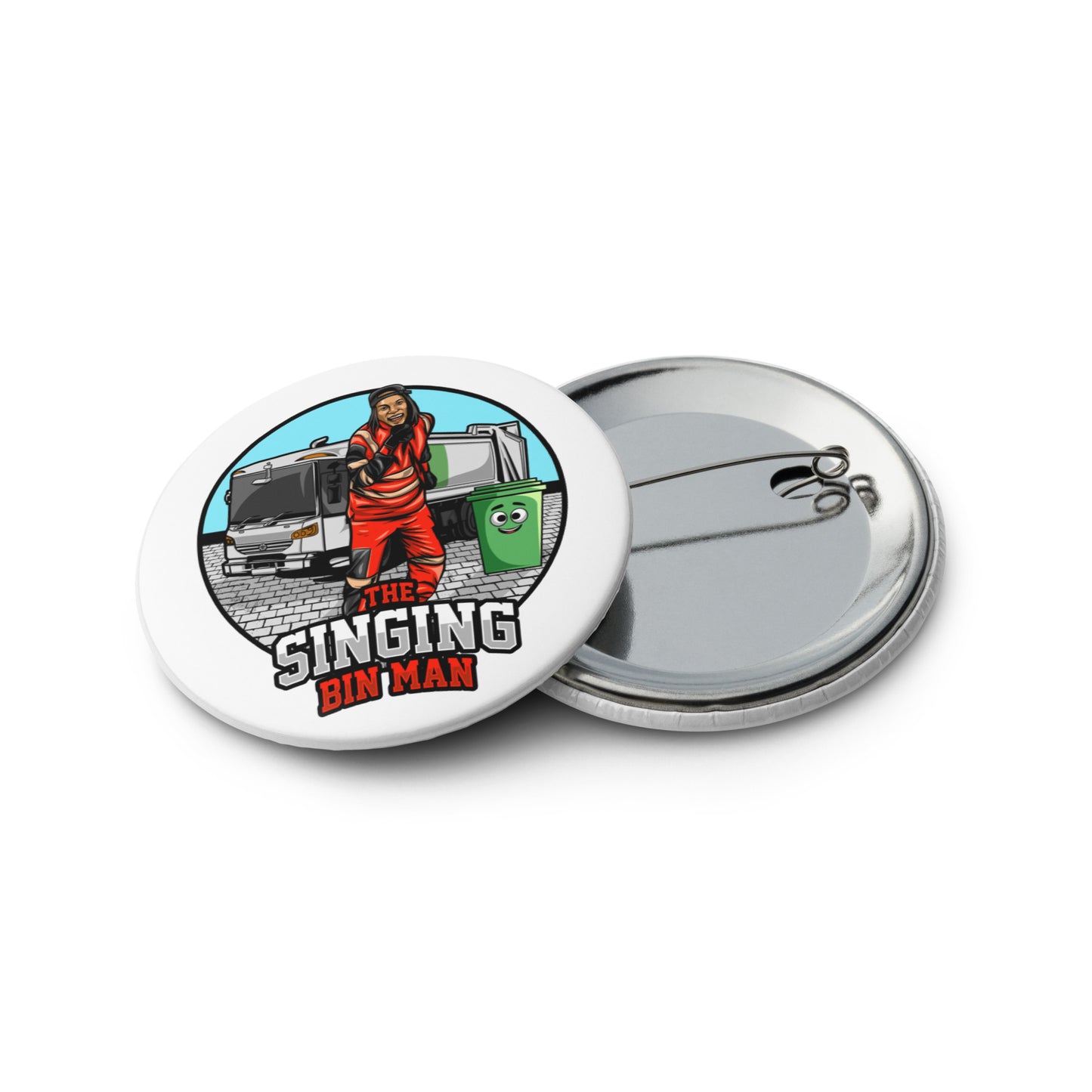 Set of Pin Buttons